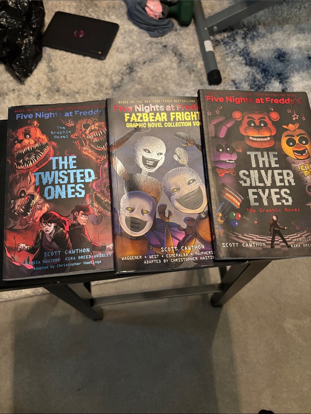 Five Nights at Freddy’s - Graphic Novel Collection - Red, Black & Purple Covers